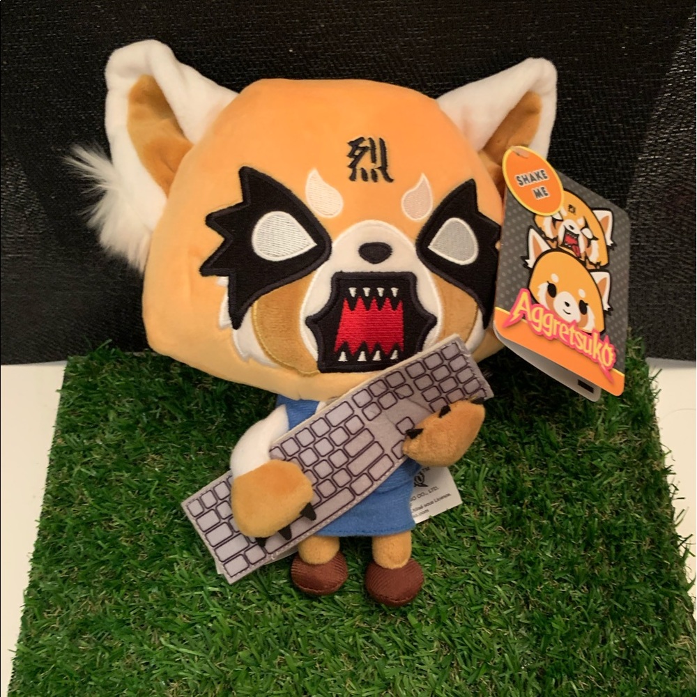 Aggretsuko keyboard RAGE plush - Picture 3 of 6